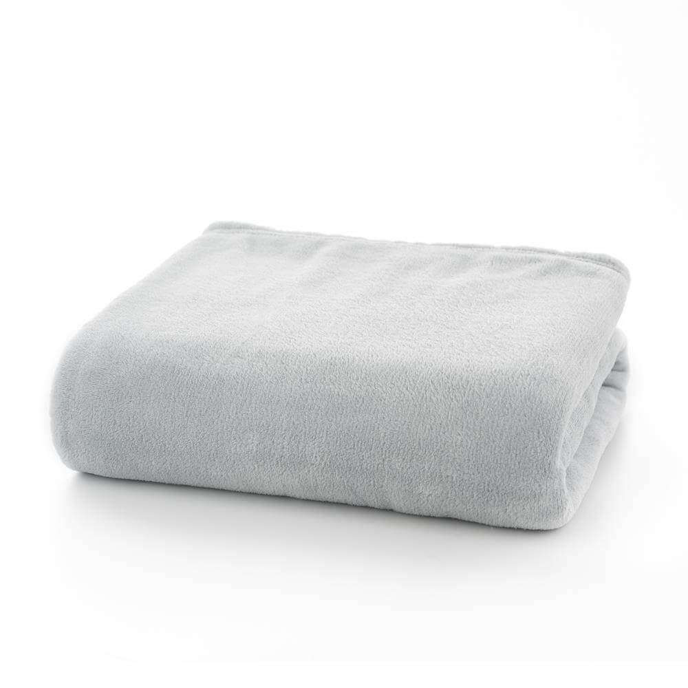 Deyongs Snuggle Silver Snuggle Touch Throw 140 x 180cm